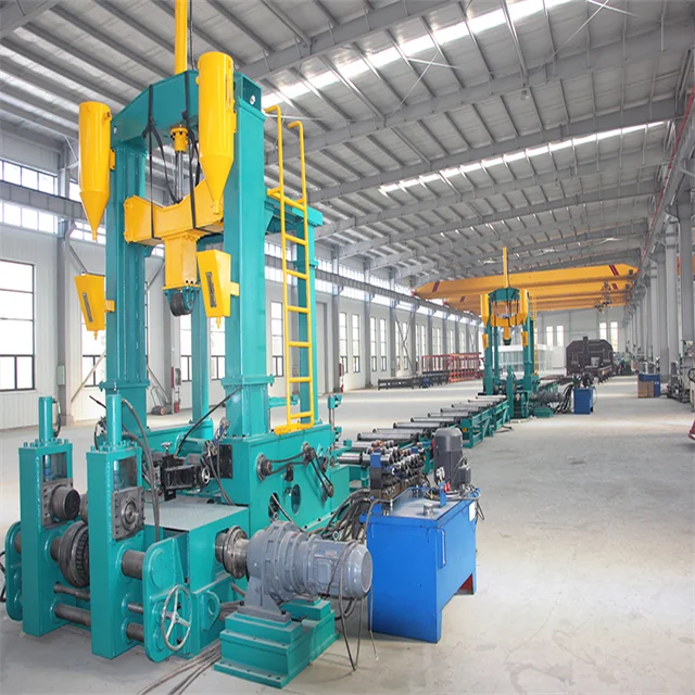 kasry Chinese manufacture T / I / H Beam Welding Line Steel Structure Fabrication Equipment H Beam Automatic Welding Machine