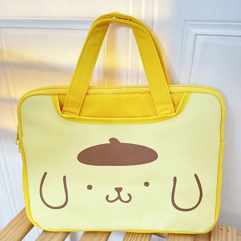 2024 wholesale cute shopping handbag bags student girl cartoon kawaii laptop bag pu kitty melody travel shoulder bag