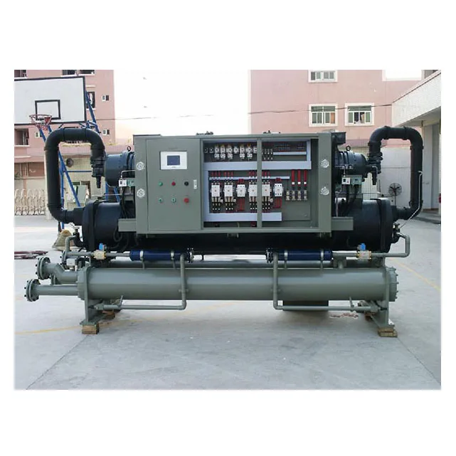 
industrial cooled scroll chiller industrial chilling system high voltage centrifugal water-cooled chiller 