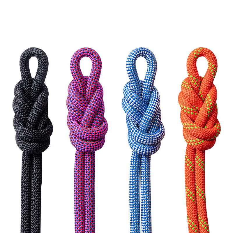 Safety Static Rope Parachute 3 Inch Diameter Fire Rescue Rope For Climbing