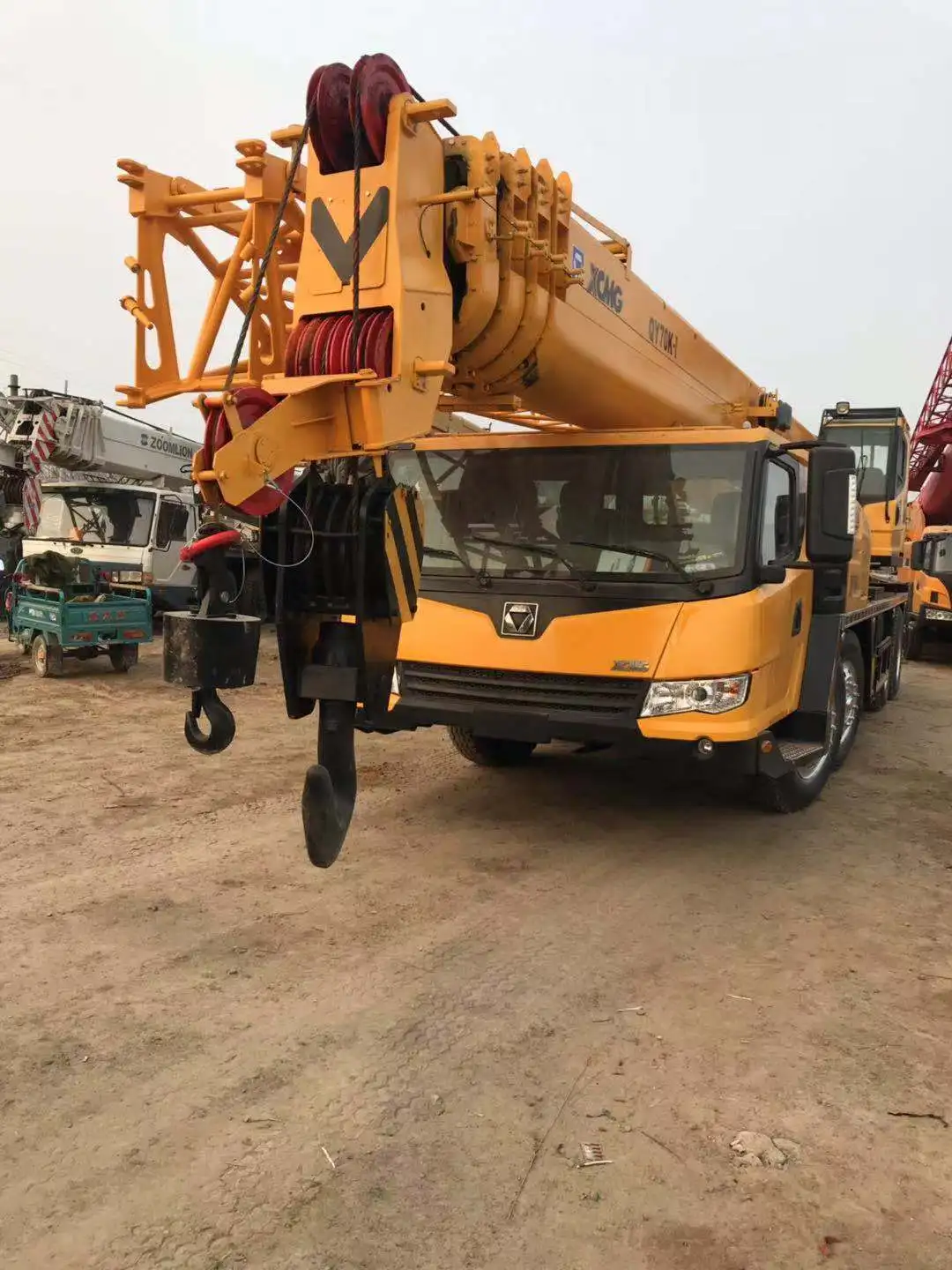 Китайский брендовый кран XCM-G QY130 130 тонн мобильный автокран гидравлический строительный распродажа