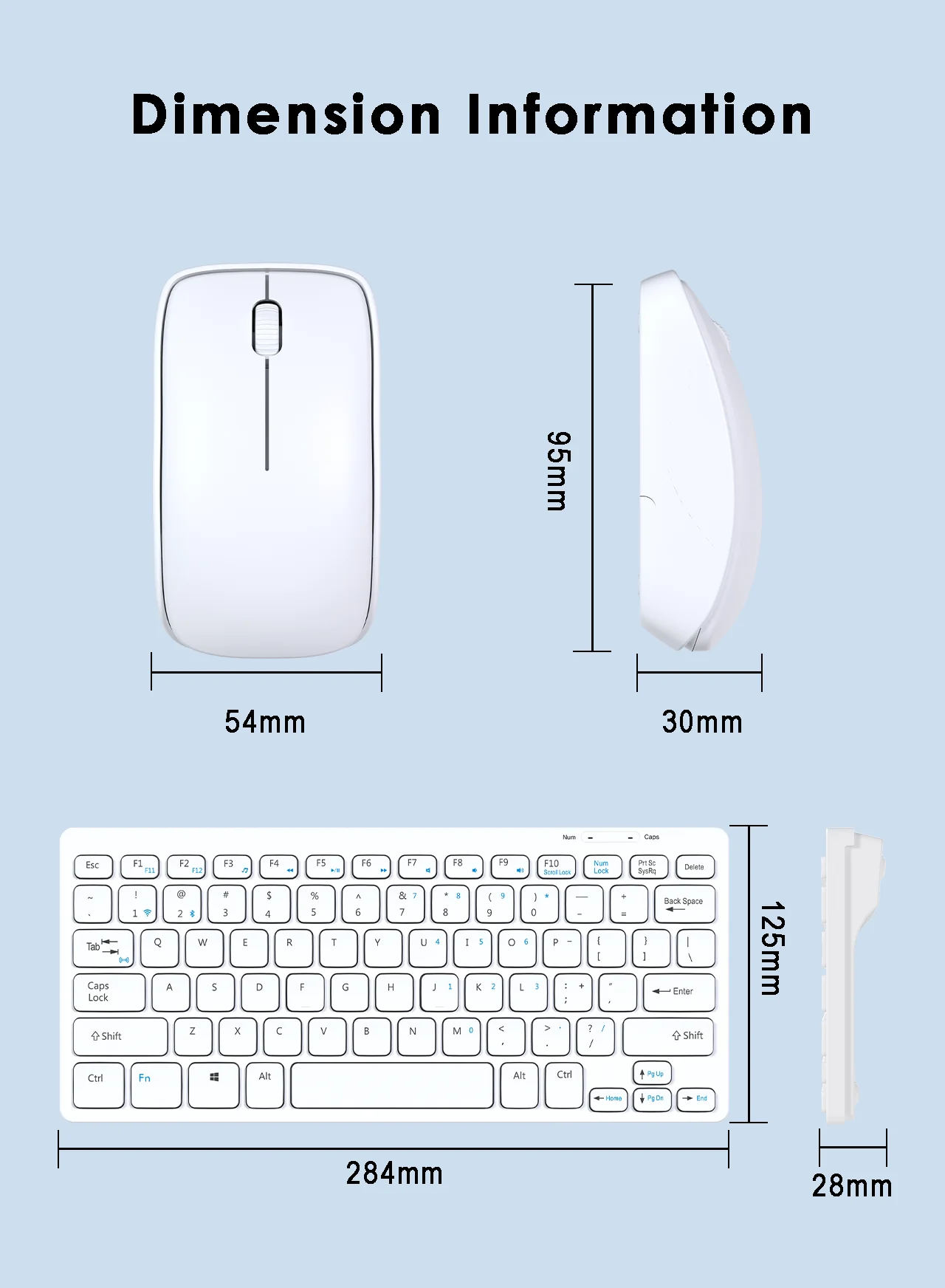 Оптовая продажа, дешевый офисный компьютер с 78 клавишами, 2,4g, беспроводная клавиатура и мышь
