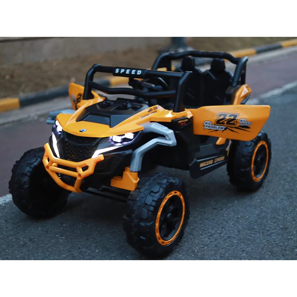 Factory Wholesale Kids Ride On Car Powered Motor Off-road Electric Big Toy Car For Children to Drive With LED Light Music Player
