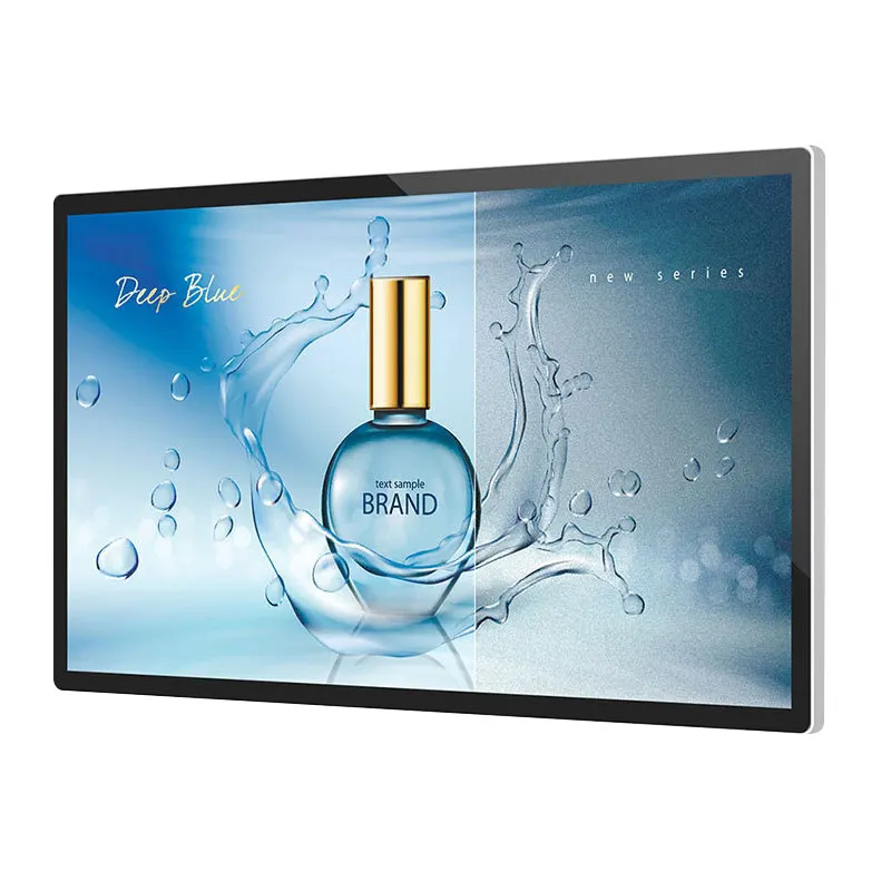 100inch indoor digital signage shopping mall office wholesales kiosk smart network control split digital signage player