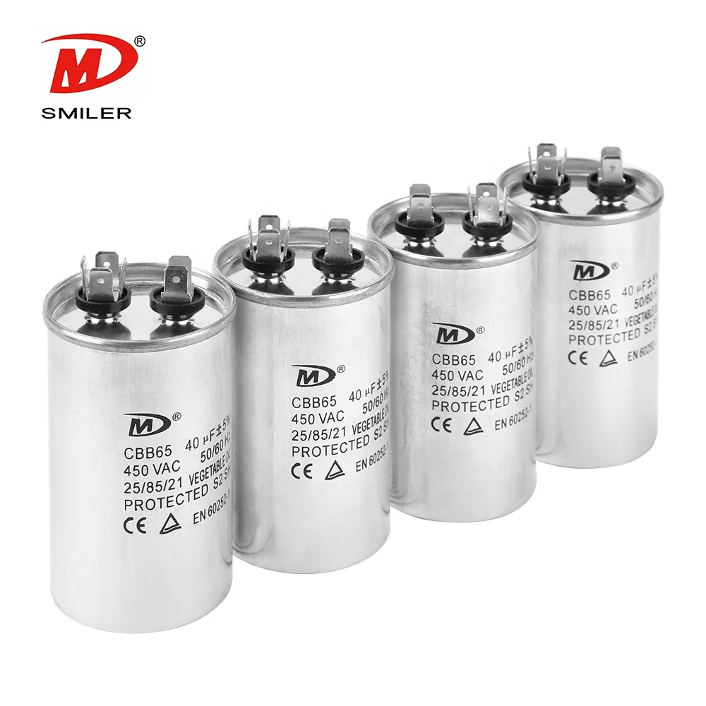 Wholesale Price CBB65 Oil25uf 250vac 450v Film Capacitor