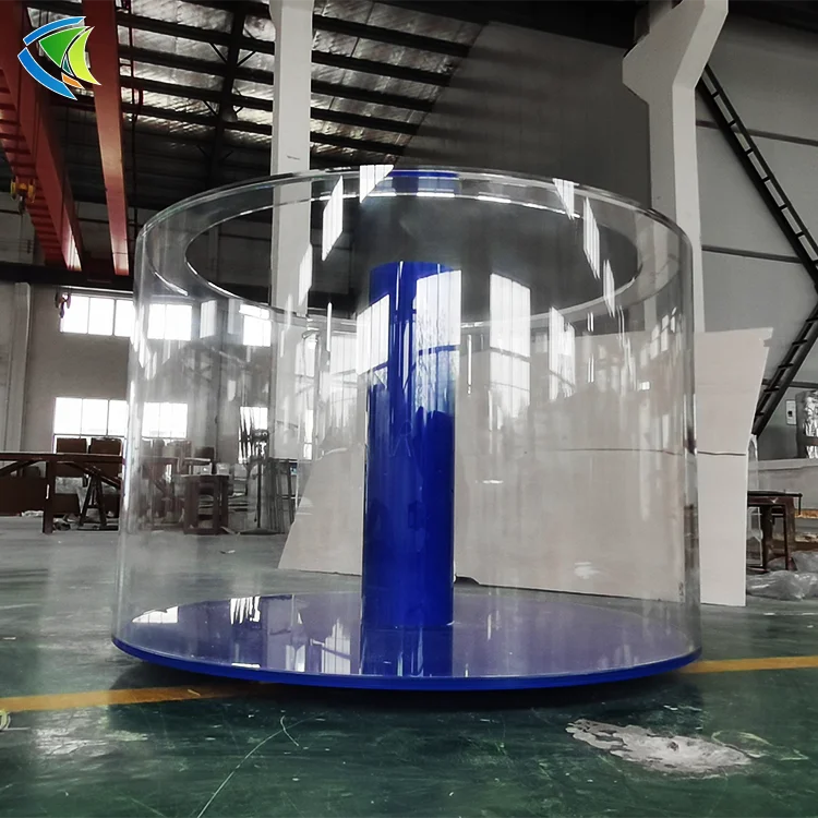 Jellyfish Lamp Aquarium Tank For Home, Vivid Perfect Ornament Aquarium Jellyfish Tank Acrylic Led low noise