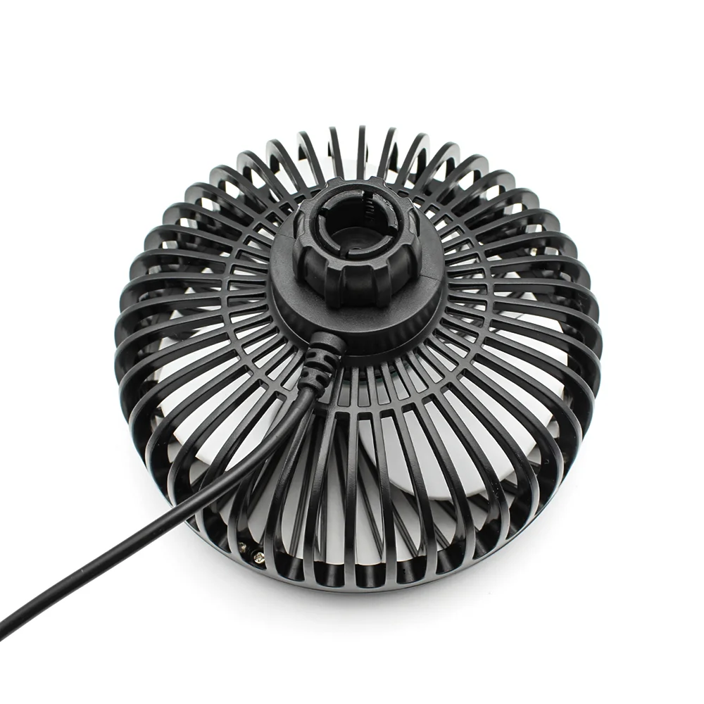 Rotatable Portable USB Car Fan 5 W Power Air Cooling Rechargeable Backrest Bracket For Car