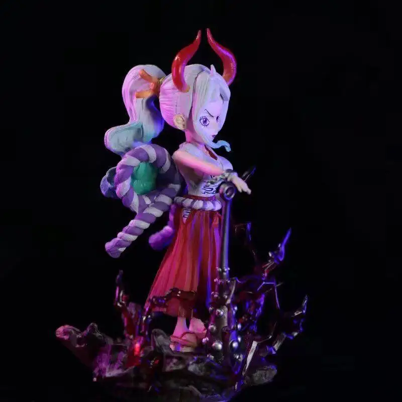 Wholesale Japanese Anime Figures G5 Yamato Action Collection Q Version Doll Toys Gifts Statue One Pieced Model