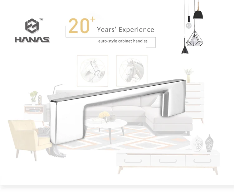 Low price high quality lever handle door cupboard u shaped bathroom interior door handle