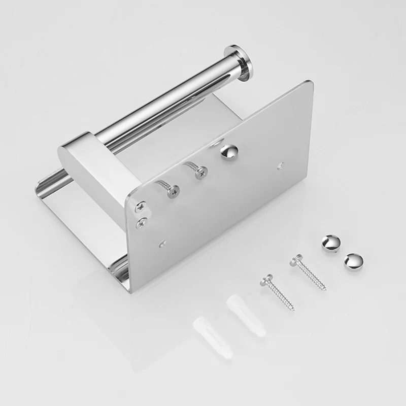 Bathroom stainless steel 304 multifunction wall toilet paper holder