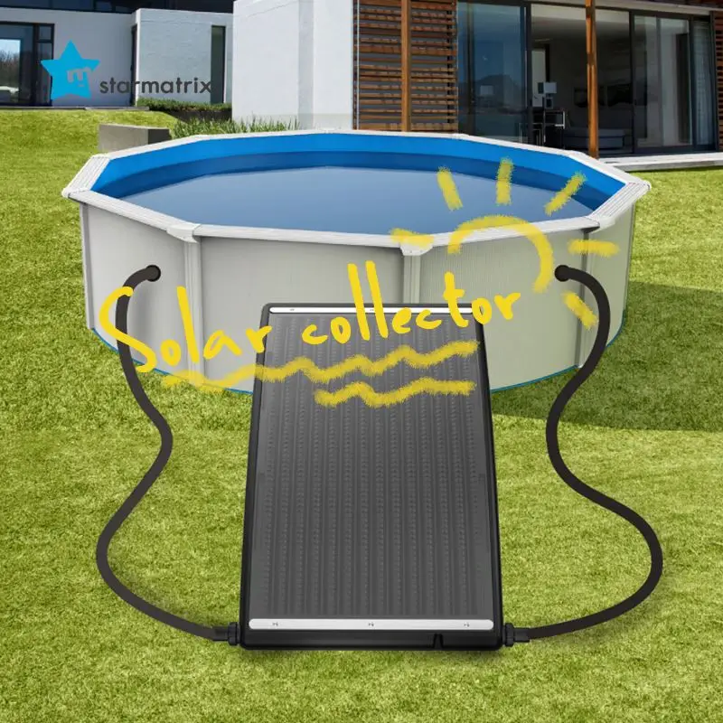 STARMATRIX UV Resistant Mini Solar Water Heater System With HDPE Controller hita ya jua ya bwawa la kuogelea