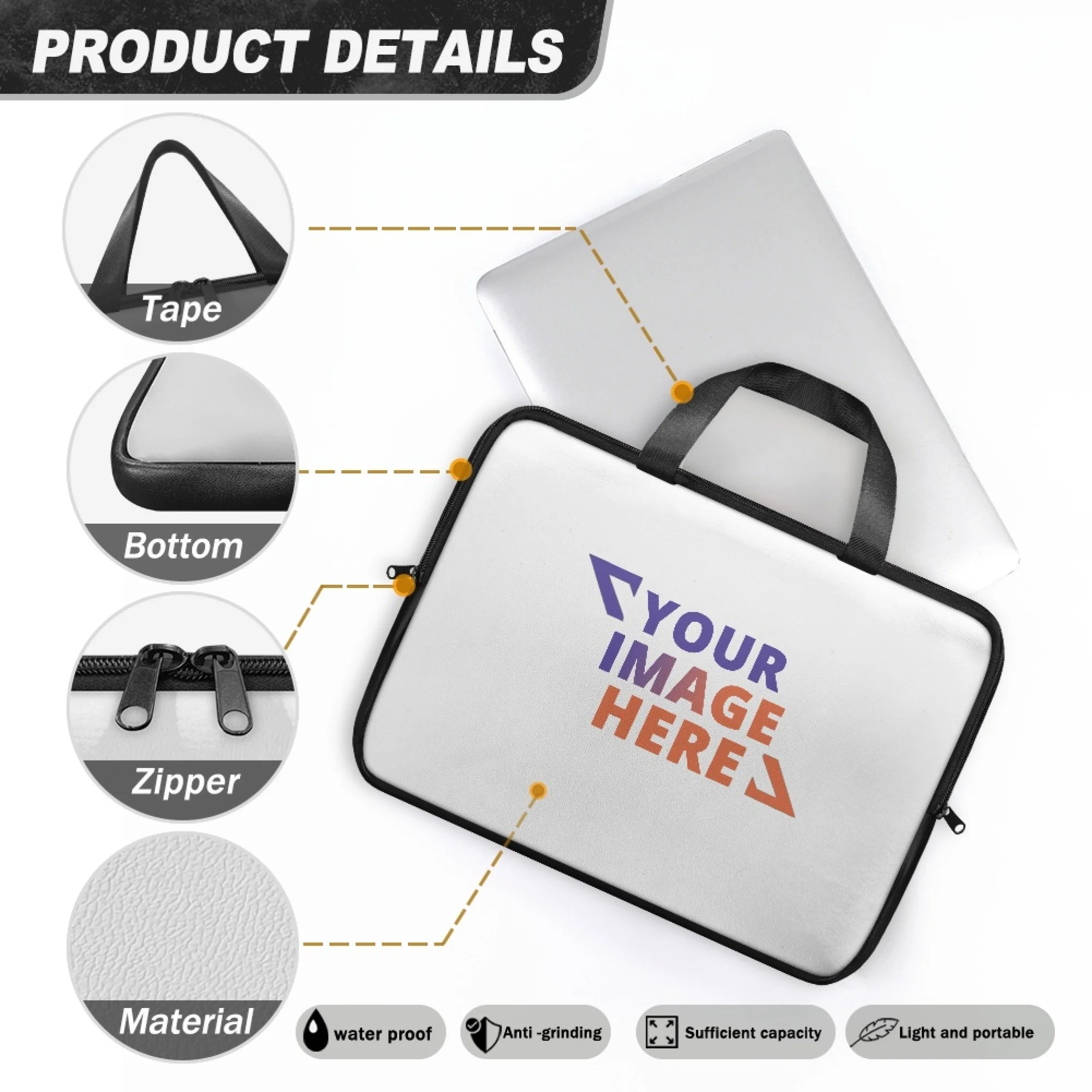 Low Price Wholesale Custom PU Leather Baby Penguin Patterned Computer Bag Fashion Multi-function Large Capacity Laptop Bags