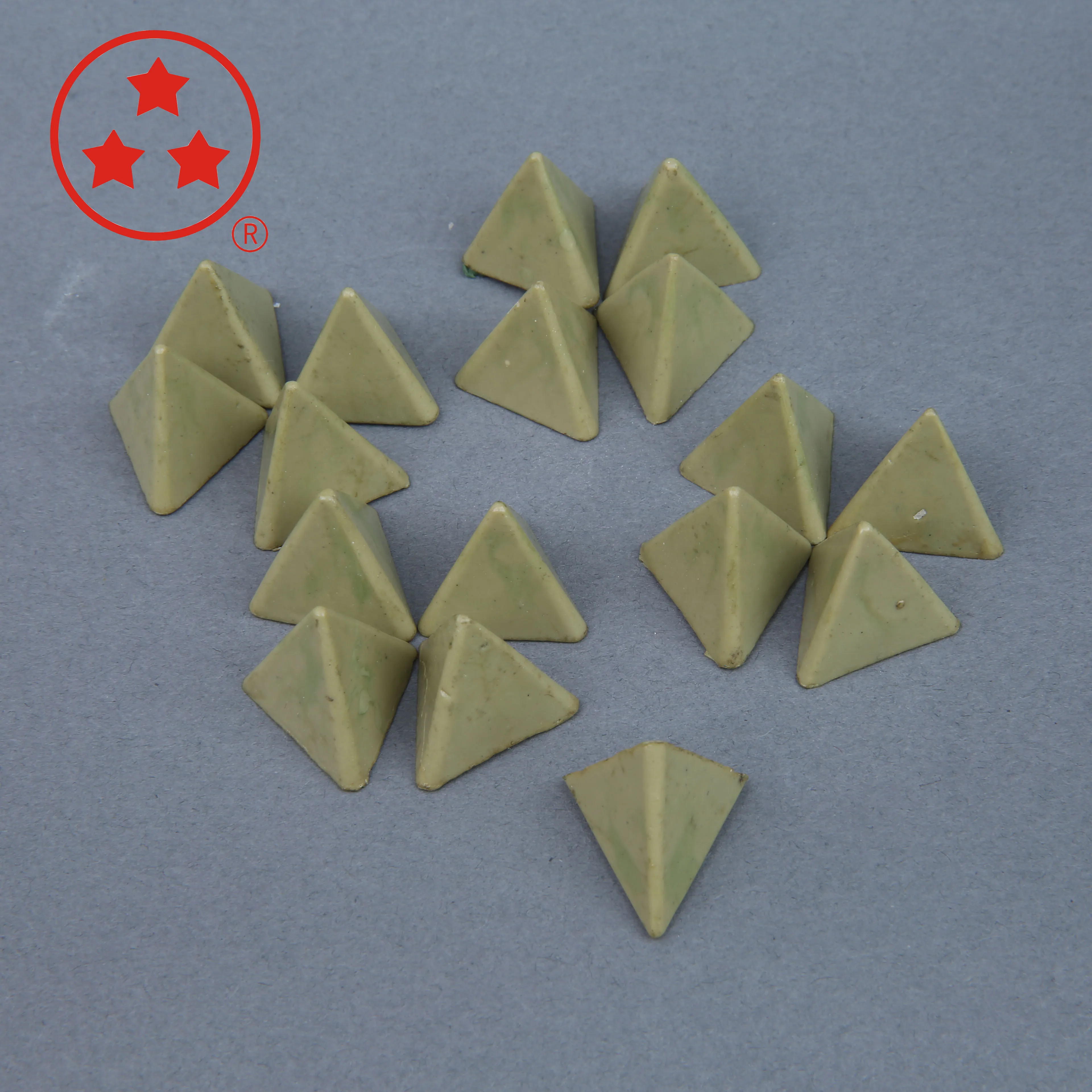 plastic cone surface polishing grinding tumbling media
