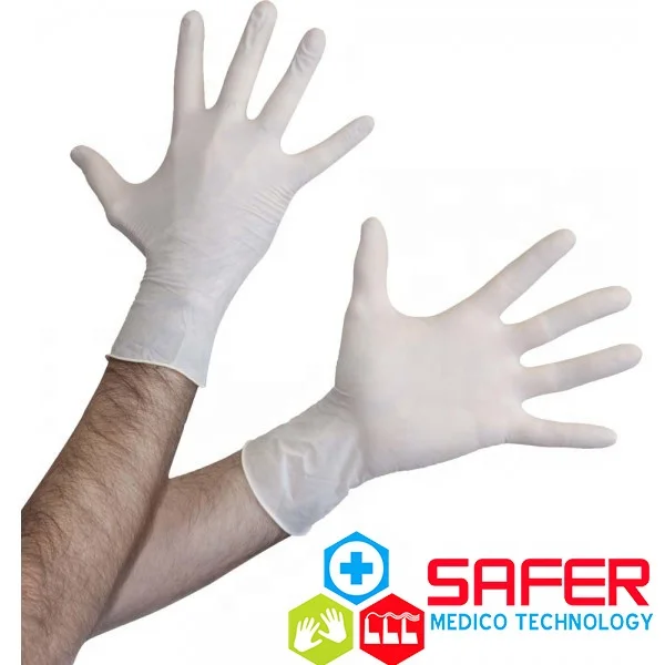 
latex gloves powder free 