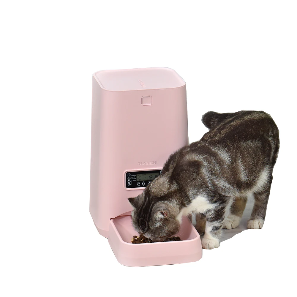 Customized Private Label Dogness Large Capacity Automatic Feeder Automatic Smart Pet Feeder Pet Bowl Feeder with Camera Feeding