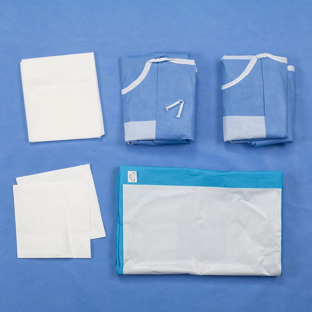 CE ISO Surgical Drape disposable customized drape pack   Approved Single Operation