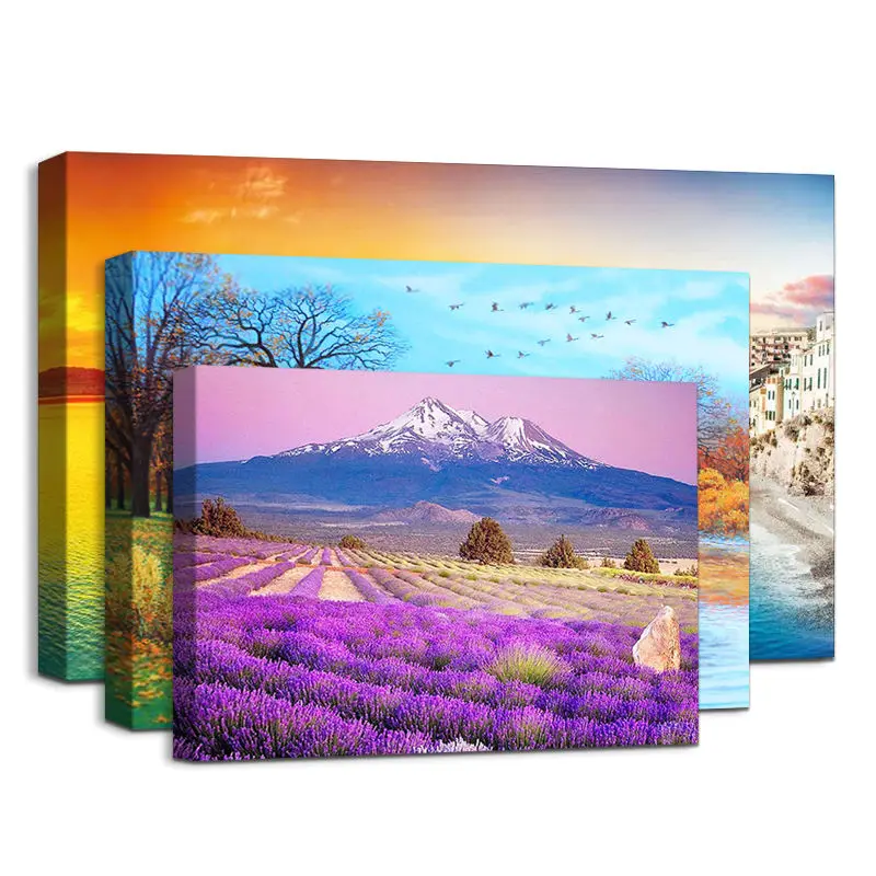 Custom canvas art painting printing wall art decor canvas painting canvas art painting for living room