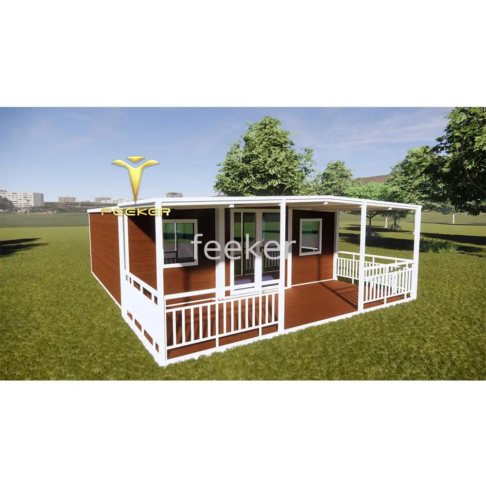 1 Bedroom Mobile Homes Home Prefabricated Villa 40 Ft China Prefab Folding Expandable Container House For Australia