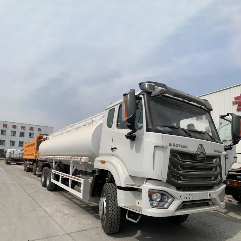 High quality Used 6x4 10 wheels 20000L 25000L sino howo used fuel tanker truck for sale