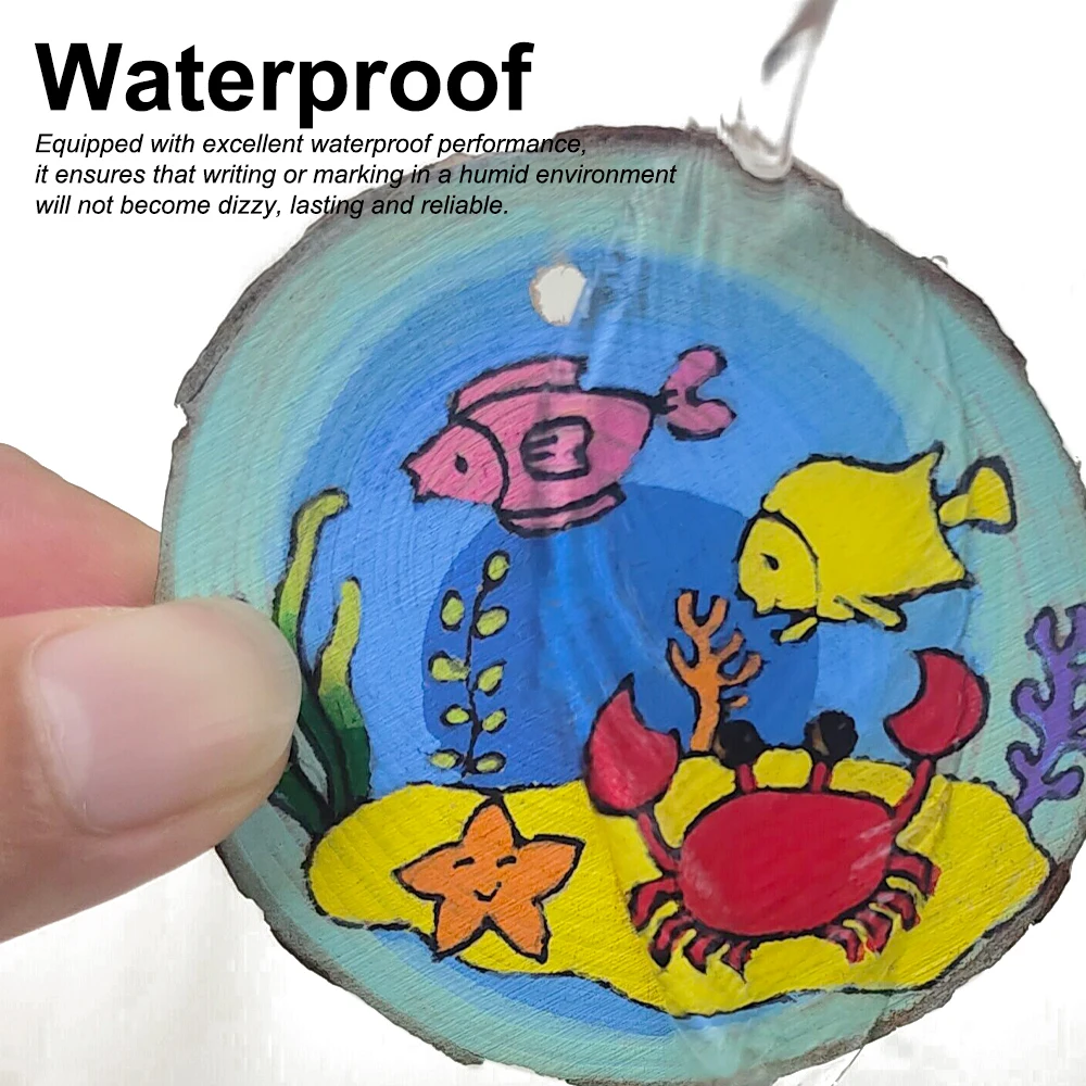 KHY Free Design Halloween Custom Wholesale Non-Toxic DIY Glow in the Dark Acrylic Paint Rock Painting Kit