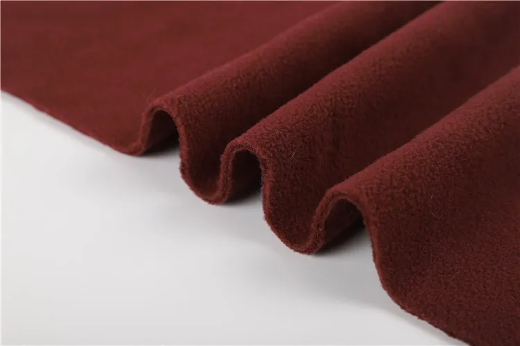 100% polyester manufacturing double side fleece fabric polar fleece for sale