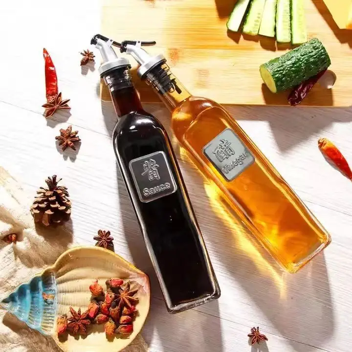 High end glass oil bottles with pressurized oil injectors that are popular among manufacturers