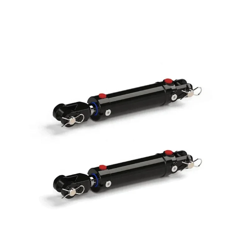 China manufacturers short stroke small double acting hydraulic cylinder for farm tractor loader