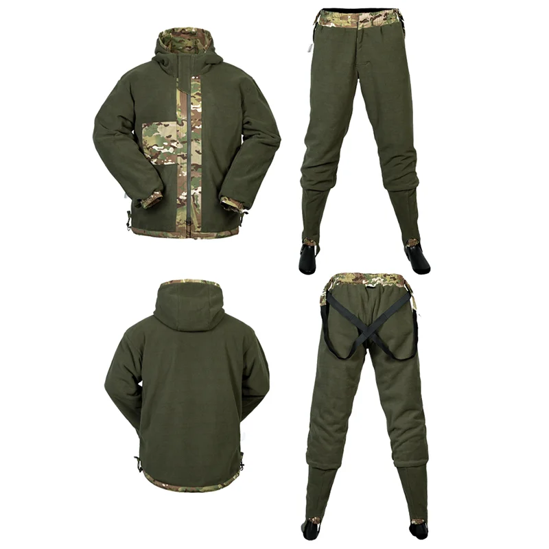 SIVI Outdoor Camouflage Russian Waterproof Winter Wind Tactical Wear Hunting Clothes Combat Set GORKA Uniform Suit