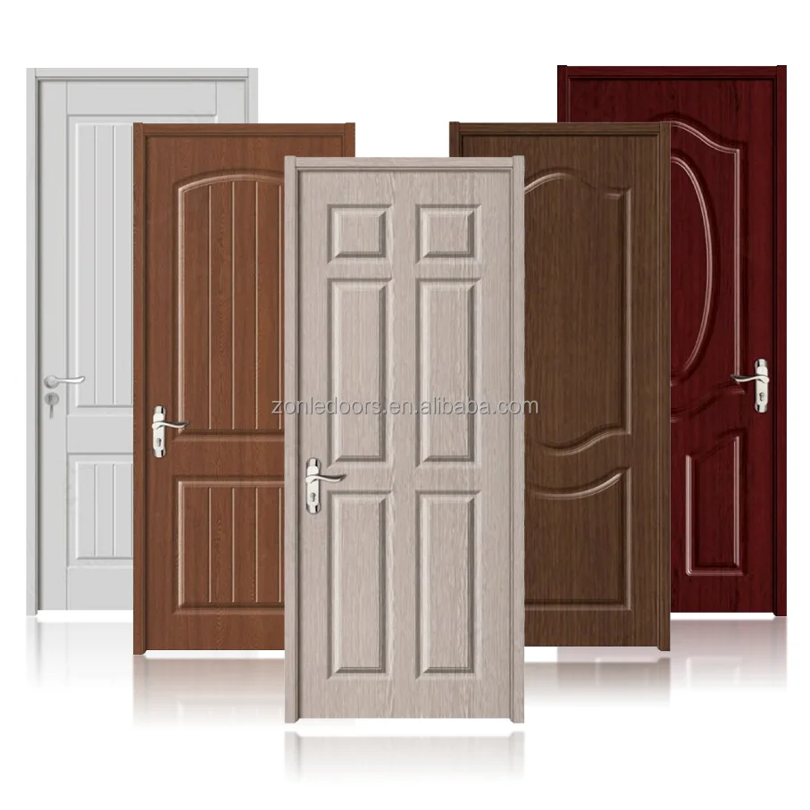 Low Price Guaranteed Quality With Jamb Proof Wpc Cabinet Door Furnish Wpc Doors Panel With Smart Lock