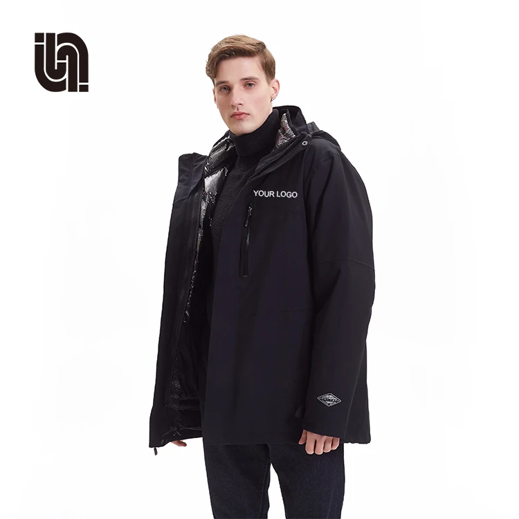 
Fashion Windproof Ski Suit Jacket Custom Hiking Waterproof Outdoor Men Snowboard Jacket 