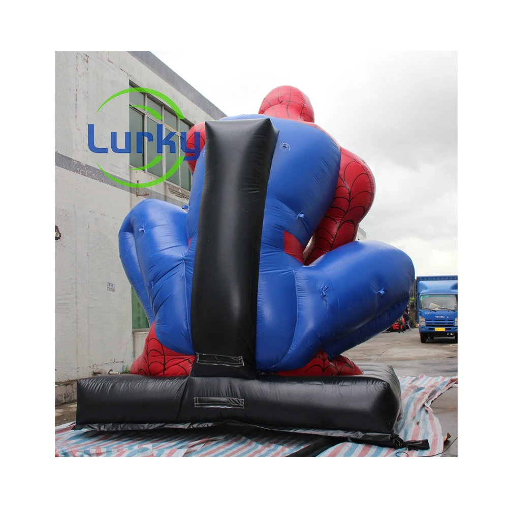 Commercial Grade Theme Spider Man Inflatables Toys Accessories, Inflatable Doll That Advertising Brand Promotion