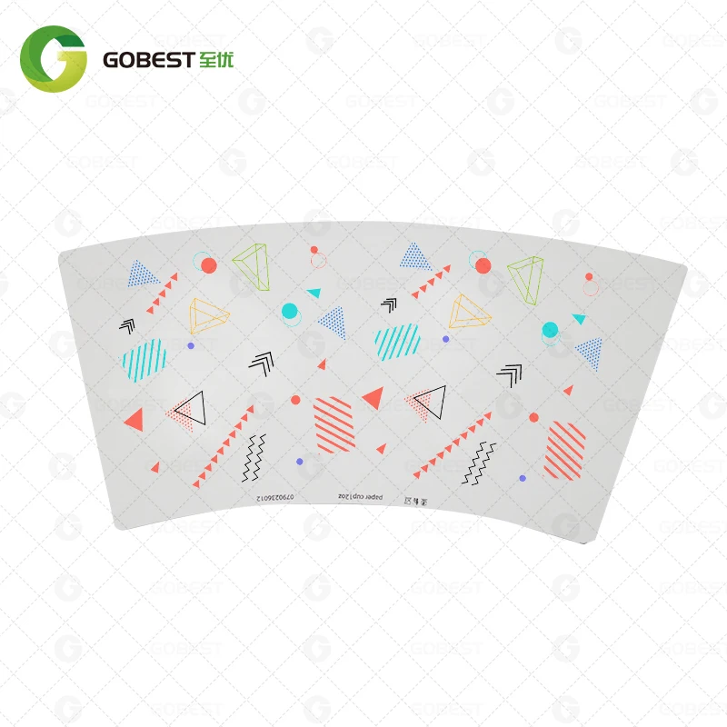combostable custom flexo printing  paper coffee cups disposable paper cup raw material 22 oz  Price cup paper roll