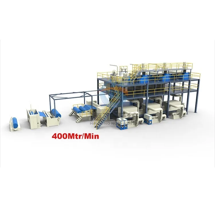  Новый Hg-4200sms PP спанбонд нетканый делая машину Non сплетенный производственная линия для нанесения