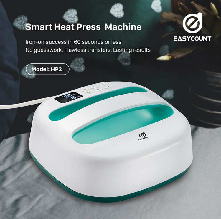 Новый продукт EASYCOUNT2 автоматический 5 в 1 комбинированный портативный термопресс для печати футболок на