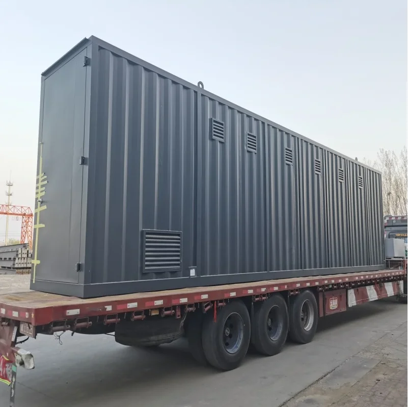Integrated residential modular building container
