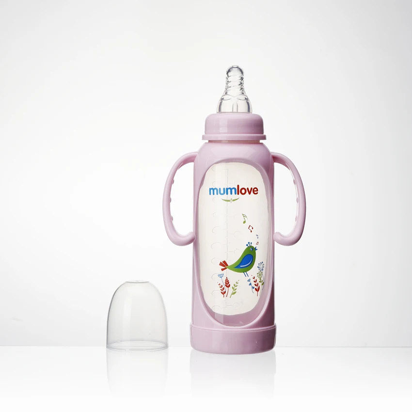  Полипропиленовая бутылочка для кормления с ручкой симпатичный дизайн фабрика детских товаров