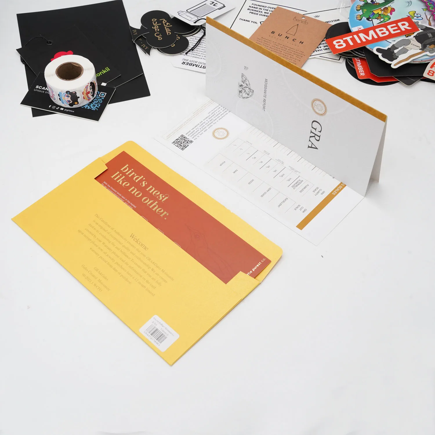 Personalized Custom Printing Services Business Thank You Card Printing Brochure Flyers Folders