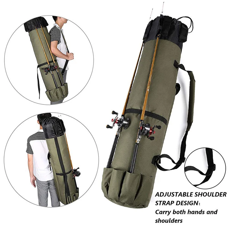 Durable Feeder Fishing Rod Waterproof Fashion Design Fishing Water Prof Reel Bag Multi Function Waterproof Oxford 7-10 Days FB03