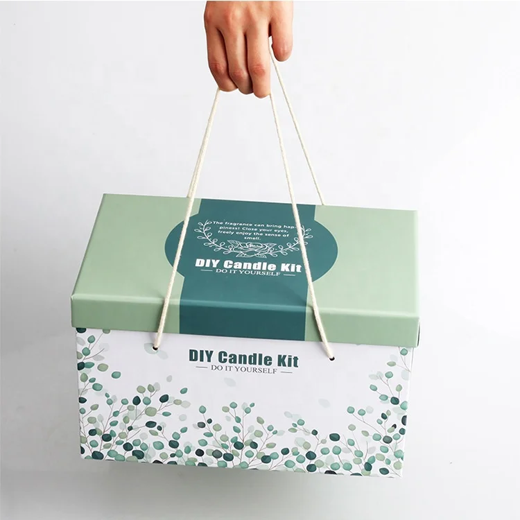 
Wholesale 100% Natural Eco-friendly Large Scented Soy Candles Complete DIY Candle Making Kit 