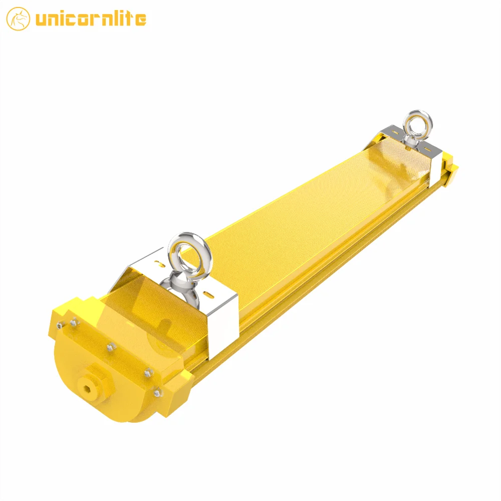 ATEX tri proof led lights Chemical Industrial Lighting led anti explosion linear light for gas environment