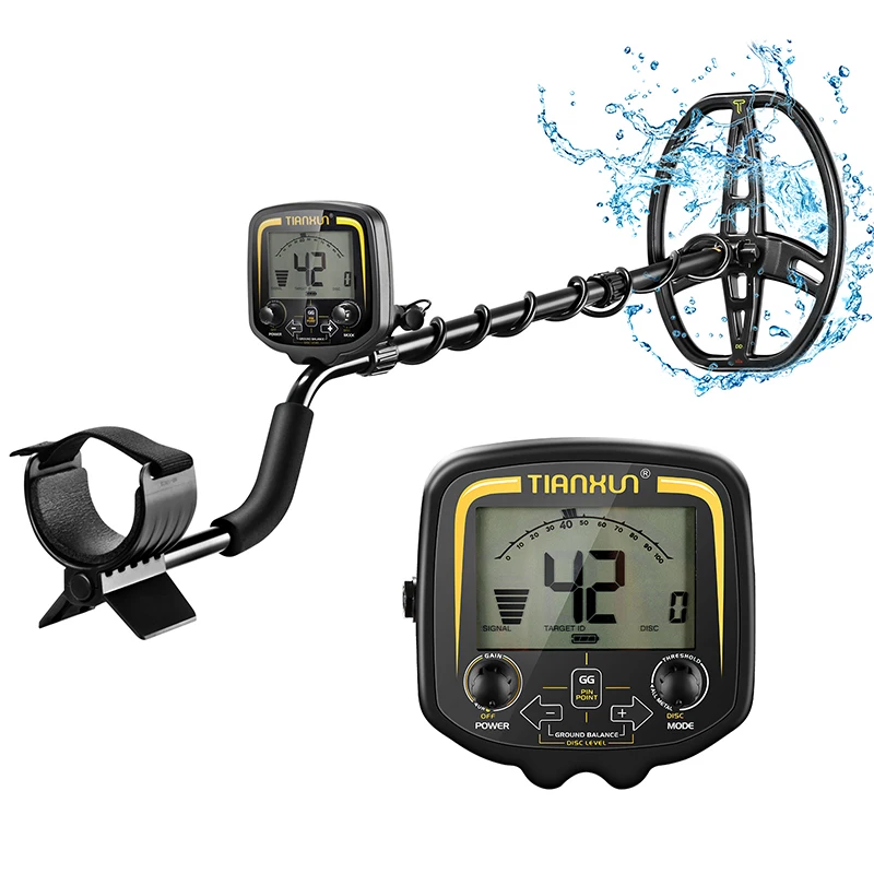 TX 850 Metal Detector For Treasure Hunting With IP68 Waterproof Wading Depth Of 90CM Detector De Metales Profesional TX-850