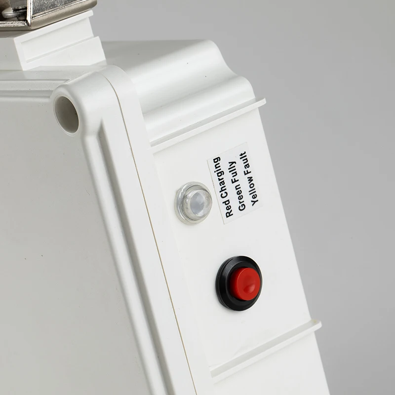 Hot selling 6W Rechargeable LED Emergency Light Exit Light with two round head plastic body