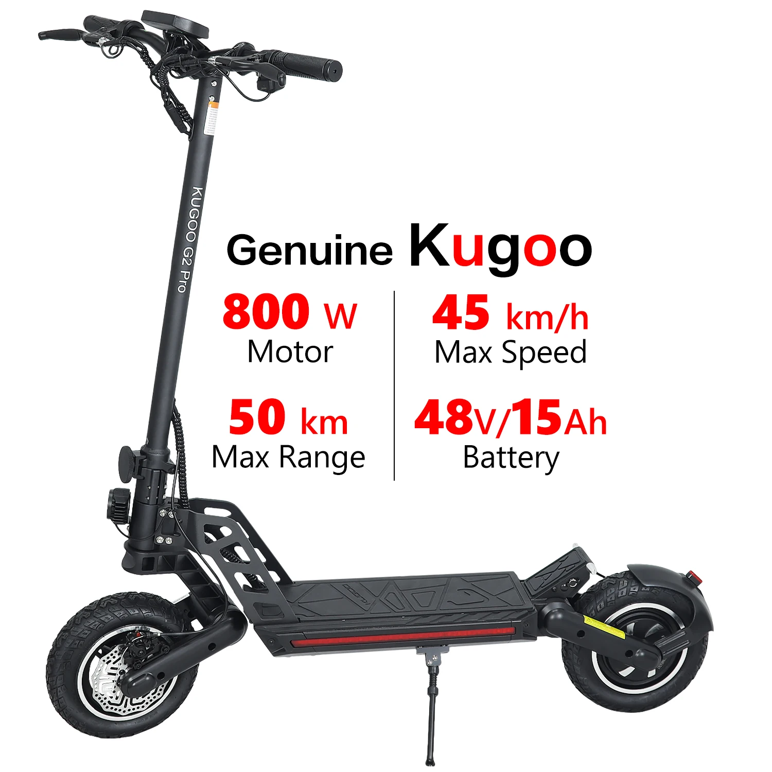Eu warehouse KUGOO G2 Pro Electric Scooters 15ah 800w Off-road With Disc Mechanical Brake max speed 50KM/H kugoo e scooter