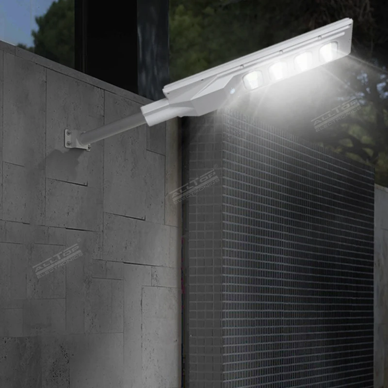 ALLTOP Body Sensor Outdoor Waterproof Ip65 30watt 60watt 90watt 120watt 150watt All in One Solar LED Street Light