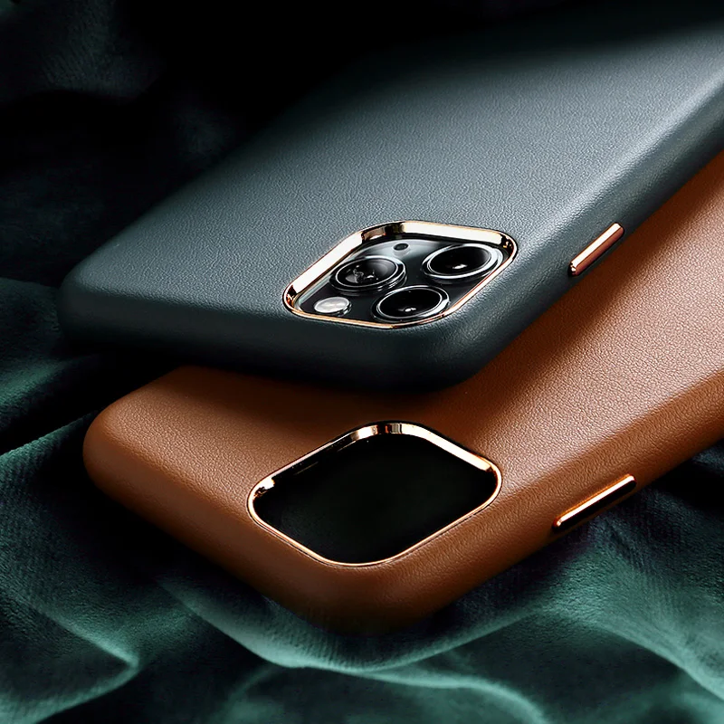 2020 Premium Official Luxury Leather Phone Case For iPhone 11 Leather Case