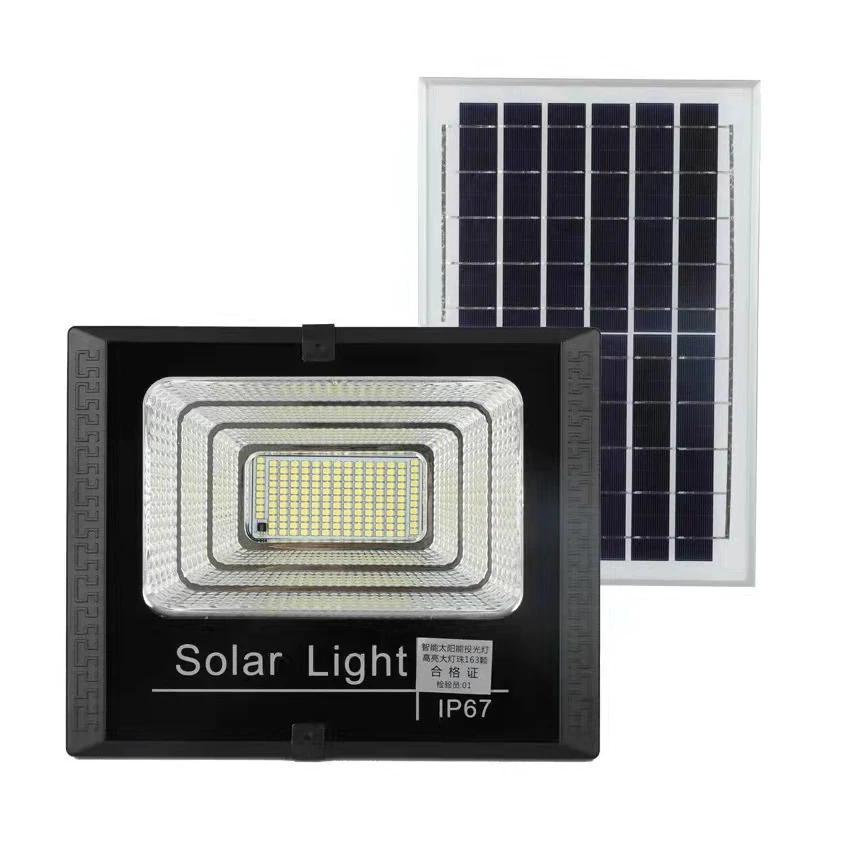 Водонепроницаемый светодиодный настенный светильник высокой яркости на солнечной батарее 200 Вт IP67
