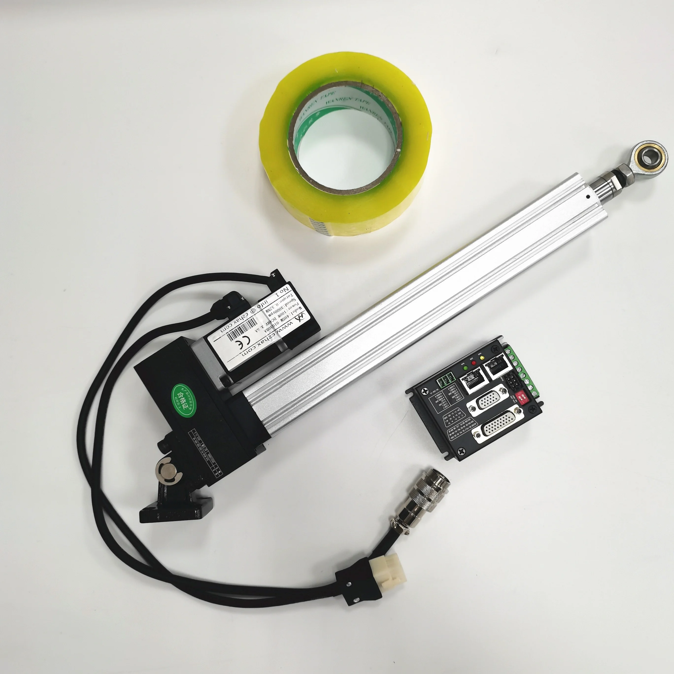 linear actuator servo 220V AC with software customized 100mm
