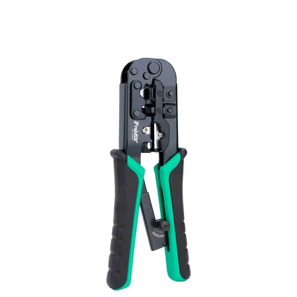 3-in-1 cutting and stripping phone terminal network terminal Pros Kit CP-376TR 4P/6P/8P Internet phone crimping pliers