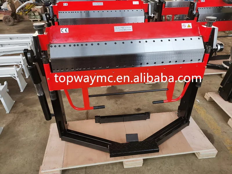 PBB1020/2.5; PBB1270/2.0 Manual Hand Simple Metal Press Brake Machine with Foot Control