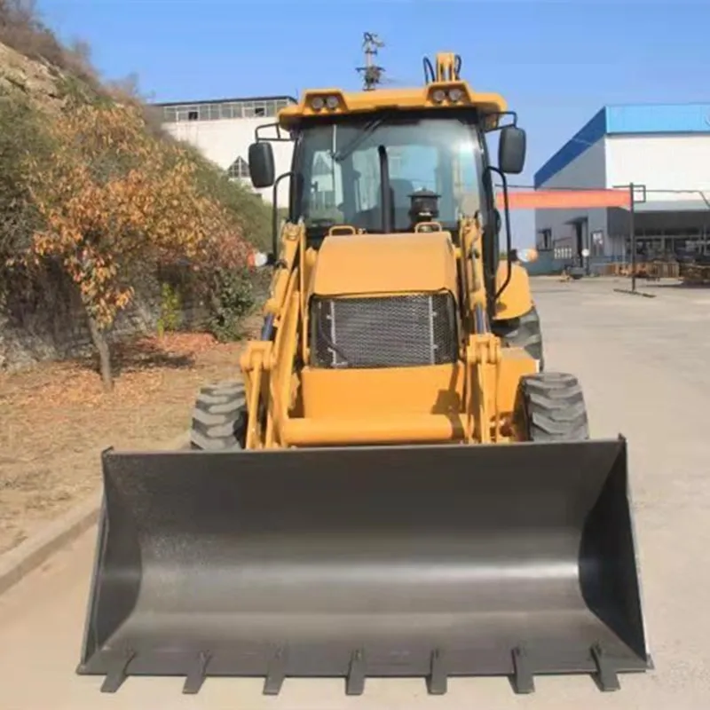3Ton абсолютно новый экскаватор-погрузчик мини-трактор с фронтальным погрузчиком и экскаватором